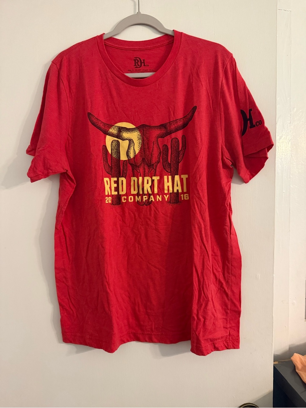 Red Graphic Tee for Men